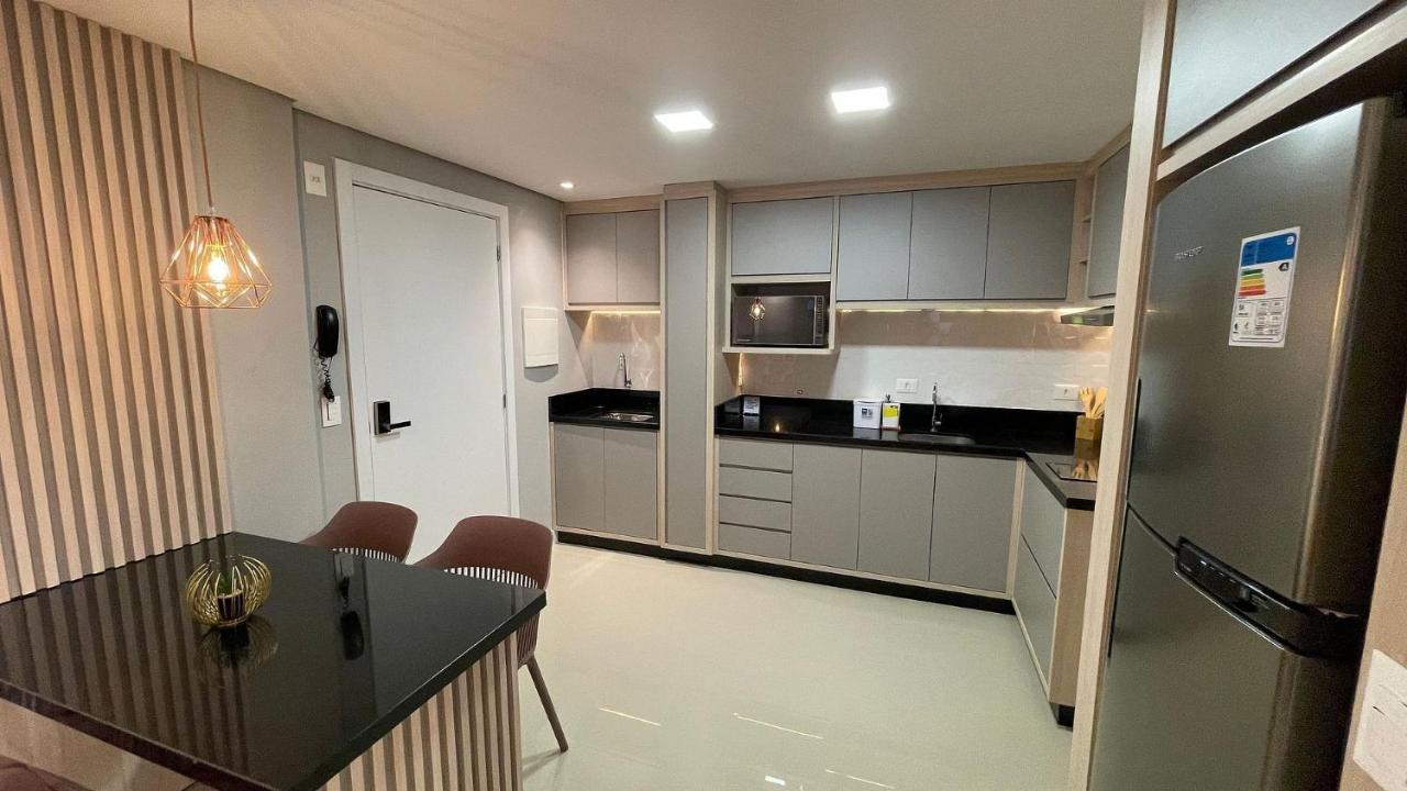 شقة Lindo E Moderno Apartamento Studio No Centro فوز دو إيغواسو المظهر الخارجي الصورة