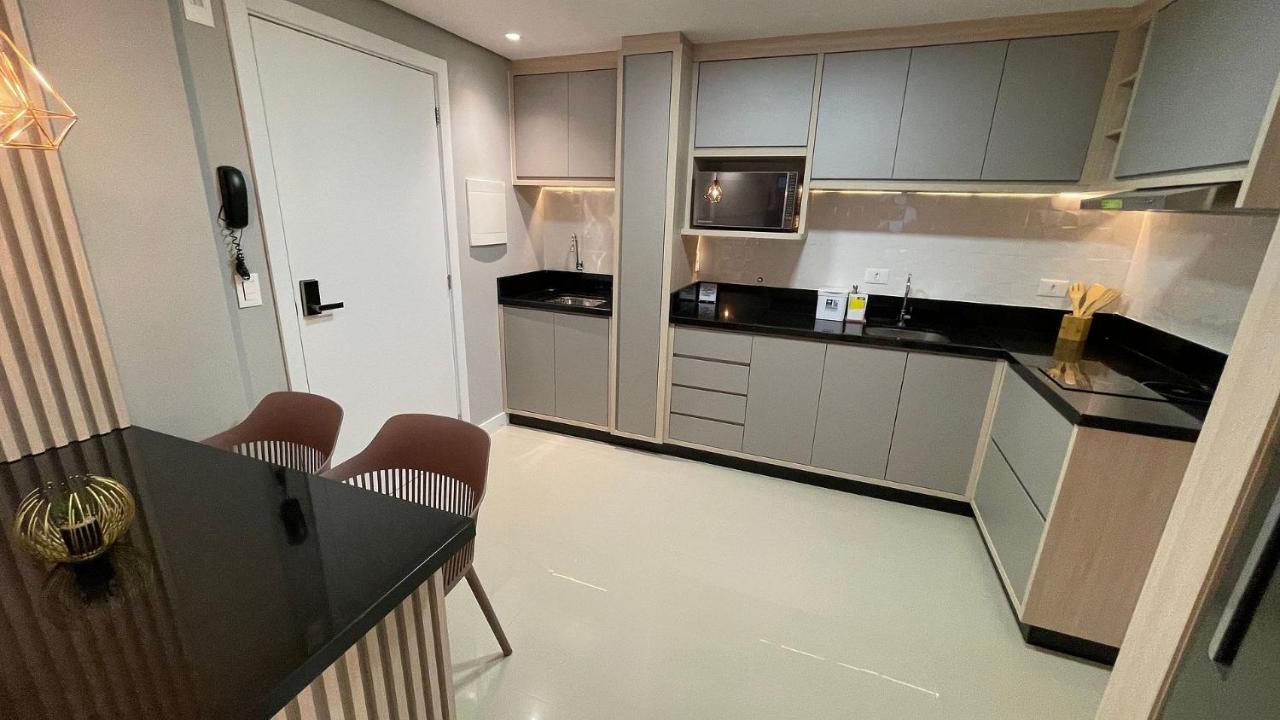 شقة Lindo E Moderno Apartamento Studio No Centro فوز دو إيغواسو المظهر الخارجي الصورة